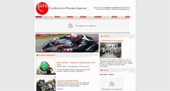 Desktop Screenshot of lunaaerografia.com.br